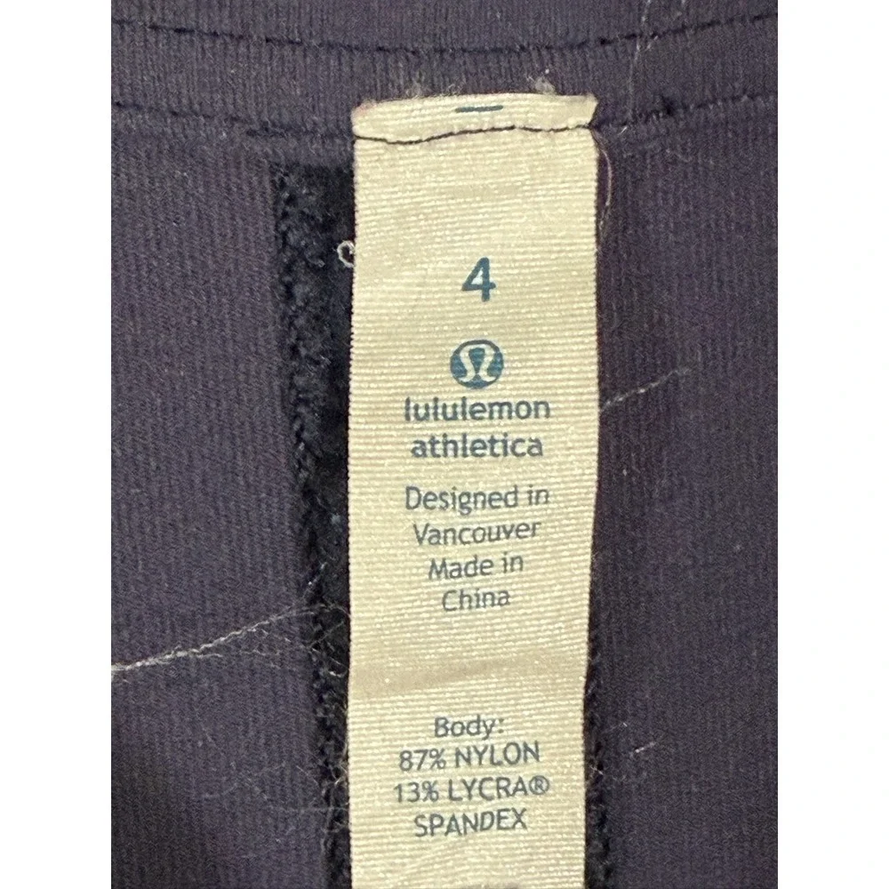 Lululemon SoulCycle Define Jacket Navy Blue Full Zip Yoga Workout Size 4